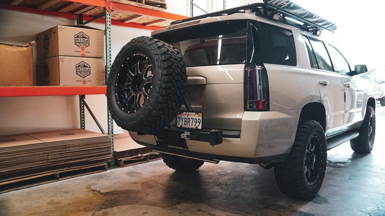 RIG'd UltraSwing™ Multi-Fit Spare Tire Hitch Mount