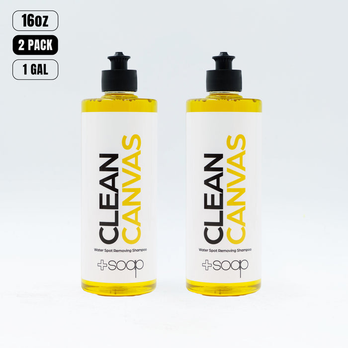 Plus Soap Clean Canvas | Car Wash Soap (Waterspot Remover)