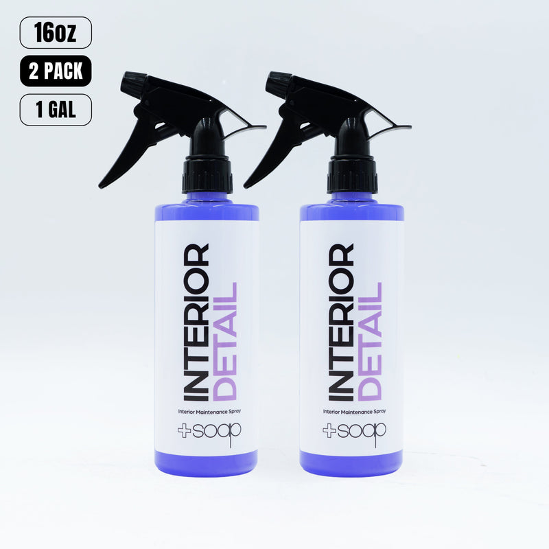 Plus Soap Interior Detail Spray | Dashboard & Trim Detailer