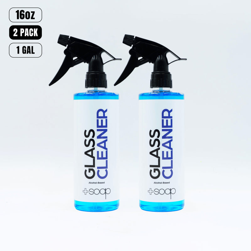 Plus Soap Glass Cleaner | Streak-Free Formula
