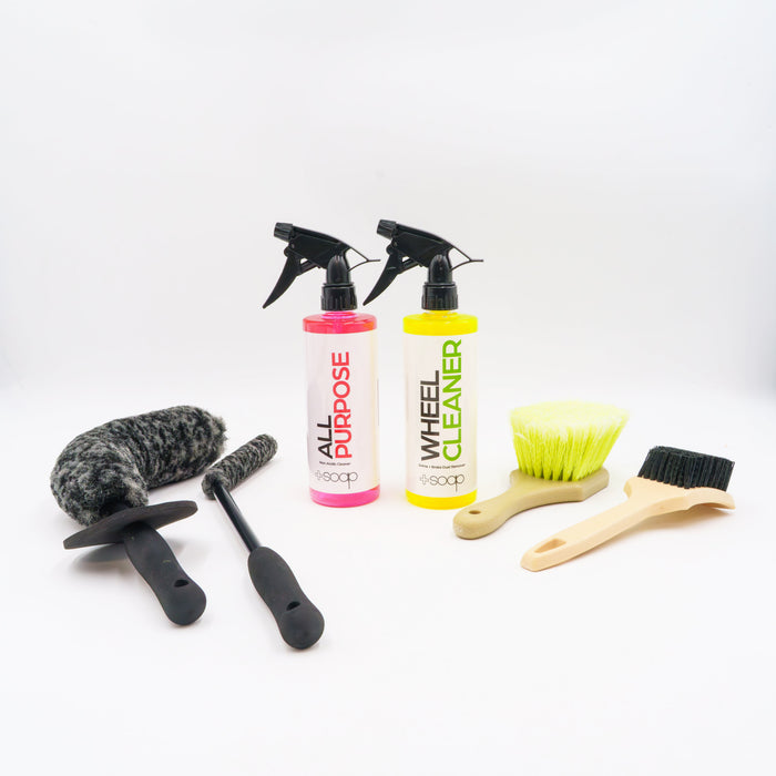 Plus Soap Wheel & Tire Clean Detail Kit