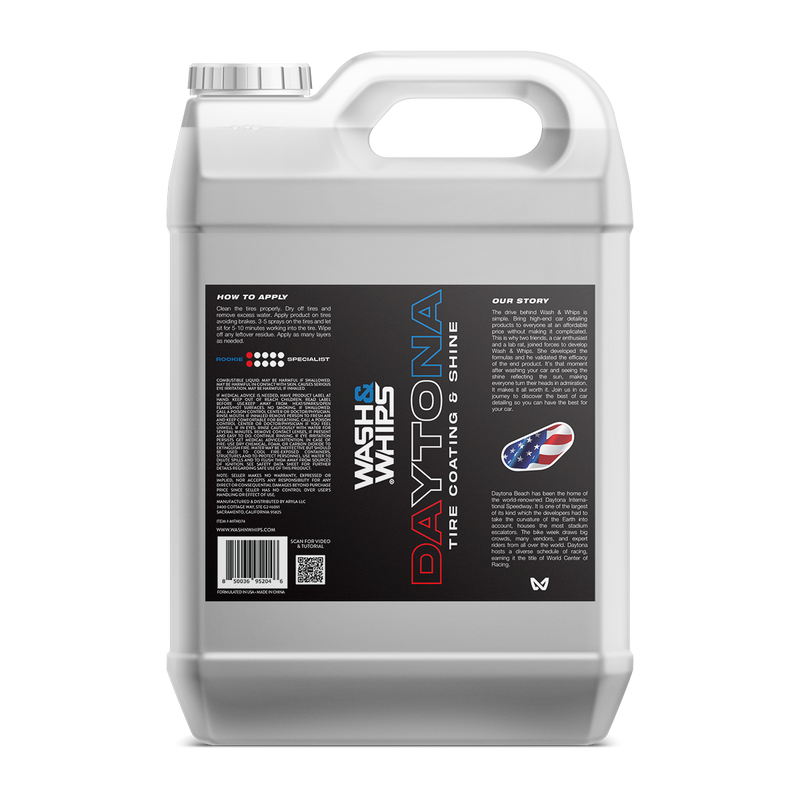 WASH&WHIPS Daytona Tire Coating & Shine