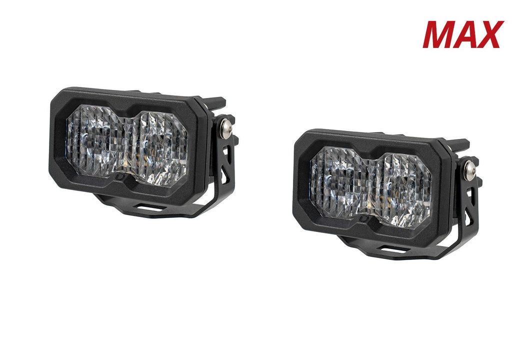 Diode Dynamics C2 2.0 SAE/DOT White Max LED Pod (pair)