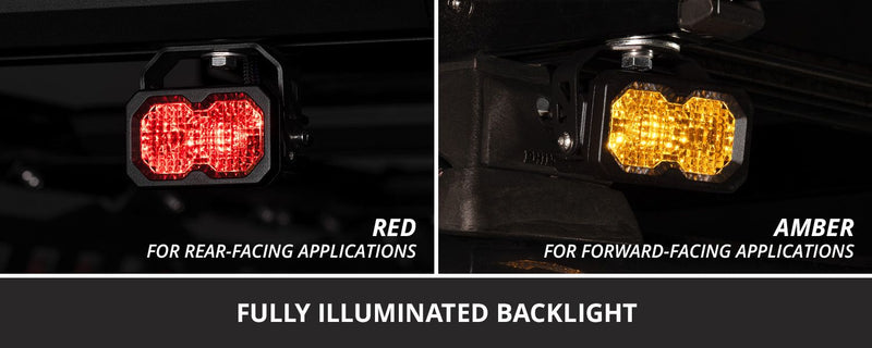 Diode Dynamics C2 2.0 SAE/DOT White Pro LED Pod (pair)