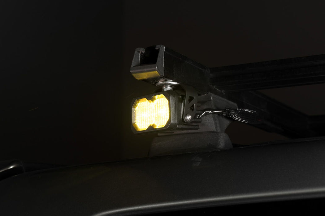 Diode Dynamics C2 2.0 SAE Yellow Sport LED Pod (pair)