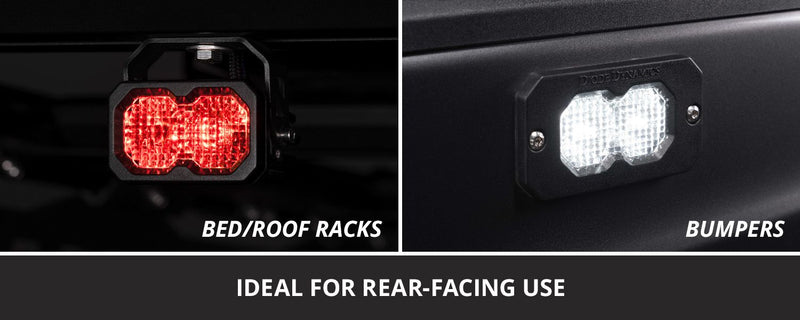 Diode Dynamics C2R White Flood LED Pod (pair)