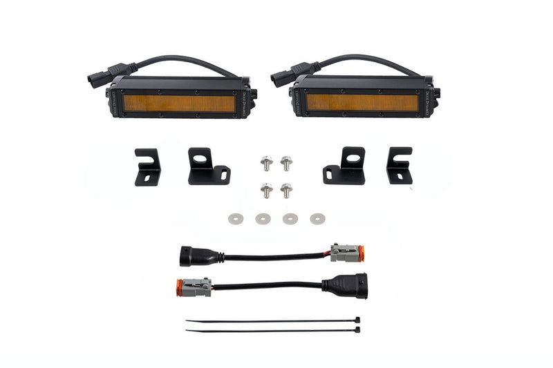 Diode Dynamics SS6 LED Fog Light Kit For 4Runner (2025-Current)