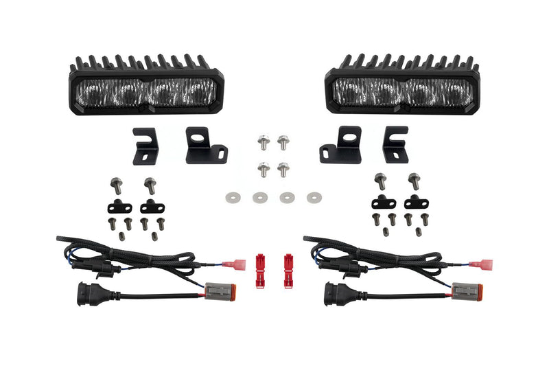 Diode Dynamics SS6 LED Fog Light Kit For 4Runner (2025-Current)