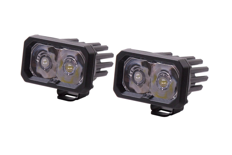 Diode Dynamics C2 1.0 SAE/DOT White Pro Led Pod (Pair)