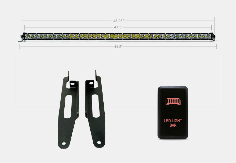 Cali Raised Economy Roof Rack Lighting Kit For 4Runner