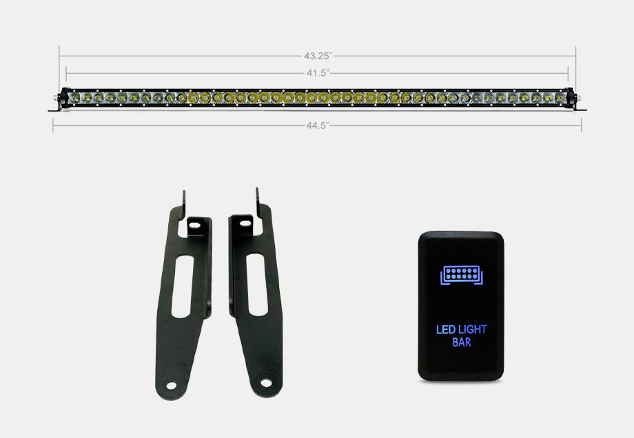 Cali Raised Economy Roof Rack Lighting Kit For 4Runner