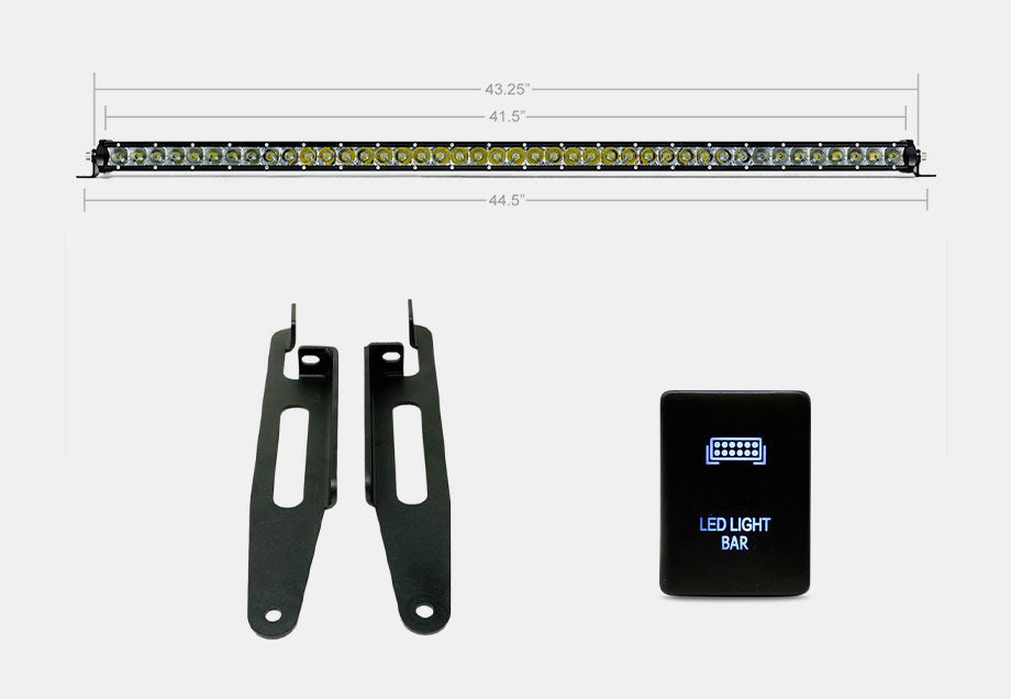 Cali Raised Economy Roof Rack Lighting Kit For 4Runner
