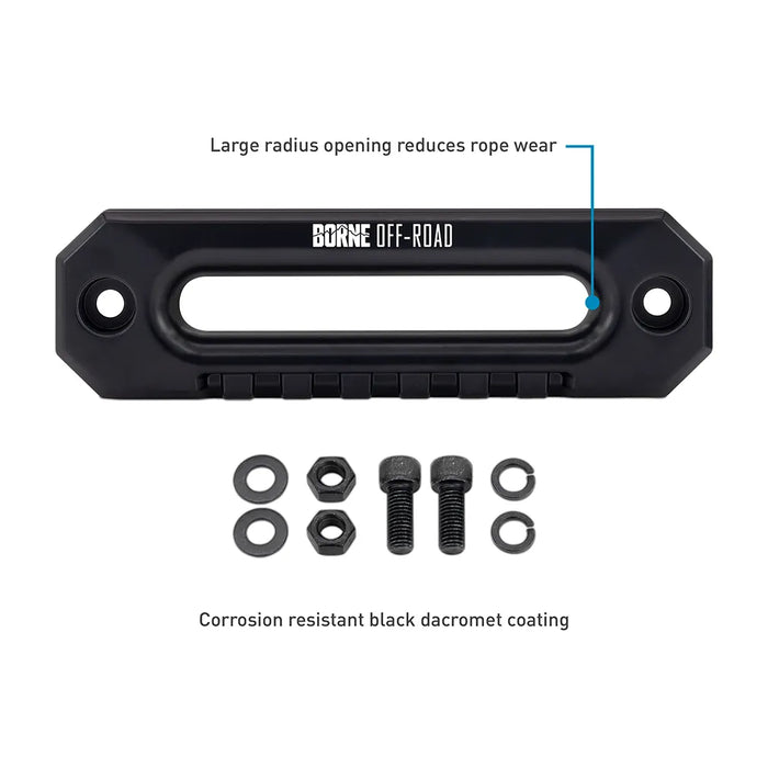 Borne Off Road Electric Winch with Synthetic Rope