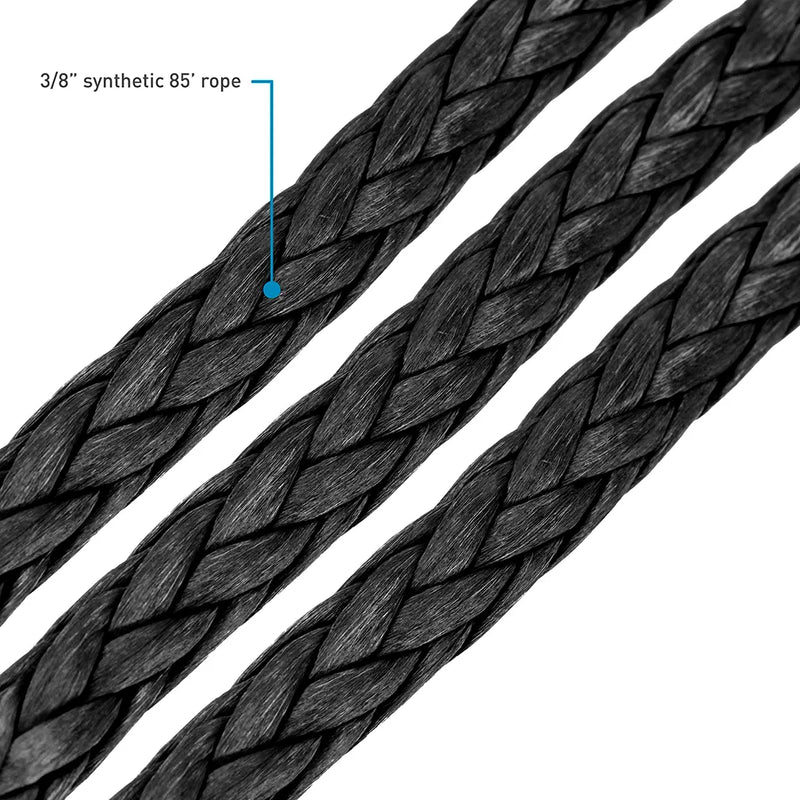 Borne Off Road Electric Winch with Synthetic Rope