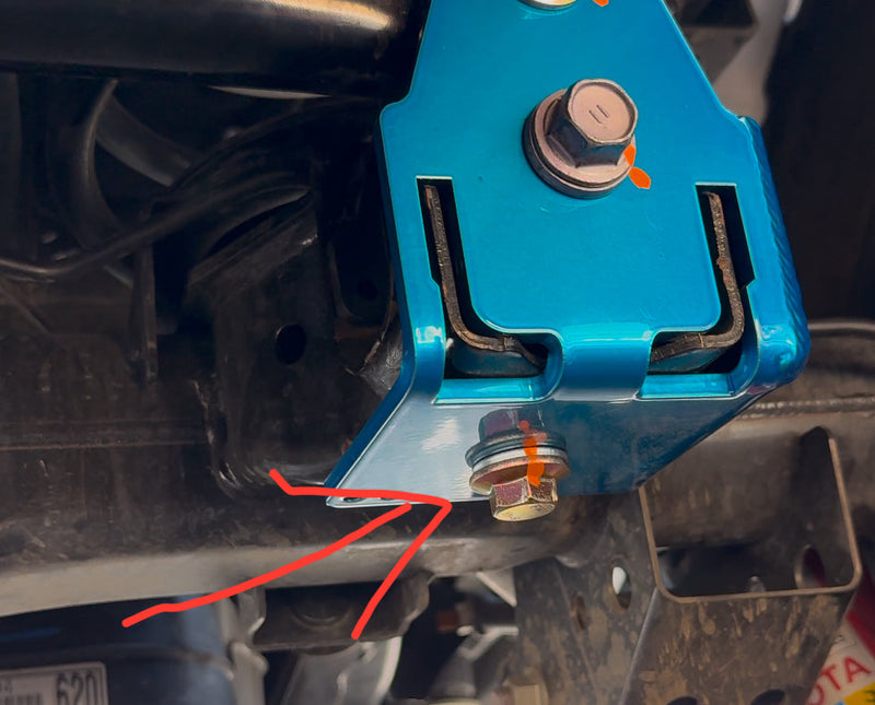 Dr KDSS B.O.T.C.K Bolt On TrackBar Correction Kit For 4runner (2025-Current)