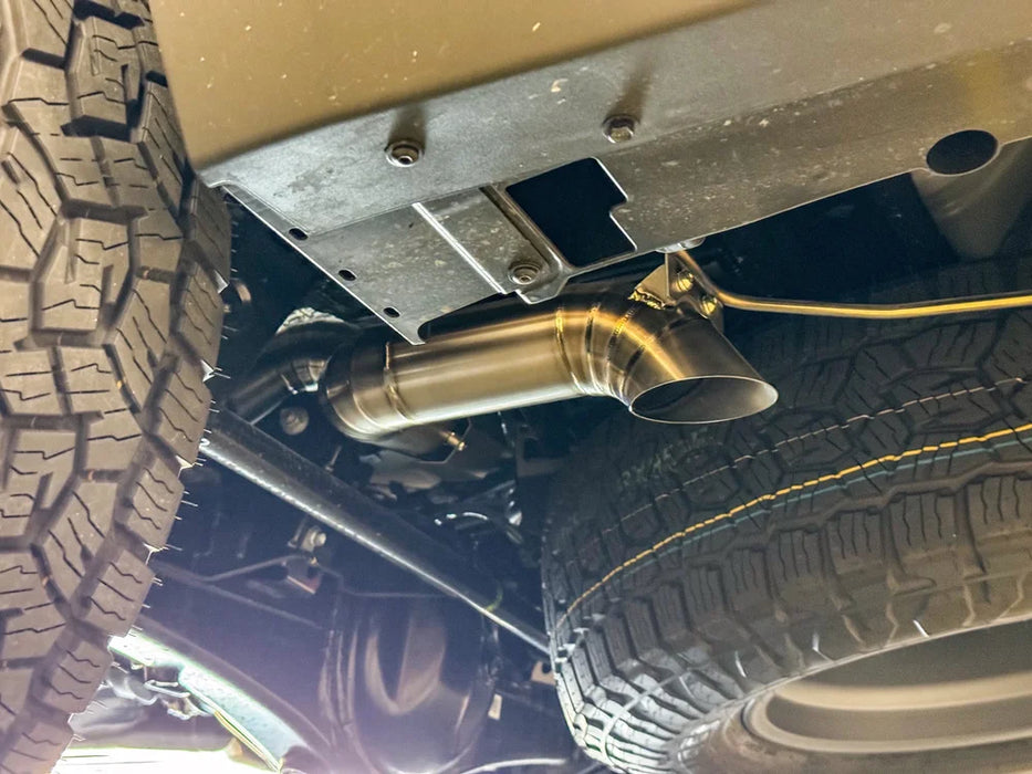 NYTOP Titanium Axle Dump Exhaust For 4Runner (2025-Current)