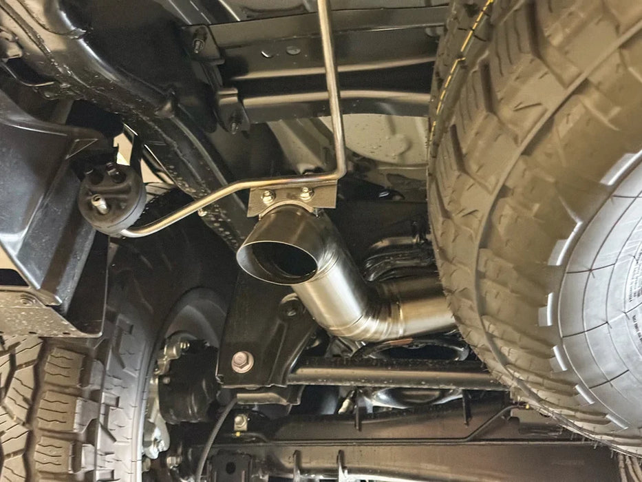 NYTOP Titanium Axle Dump Exhaust For 4Runner (2025-Current)