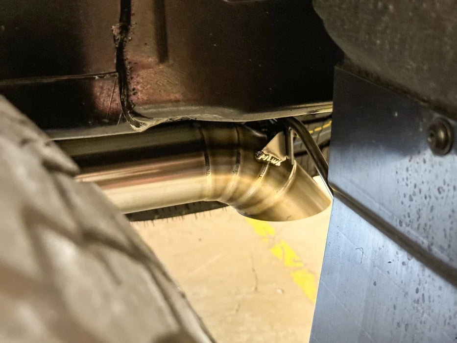NYTOP Titanium Axle Dump Exhaust For 4Runner (2025-Current)