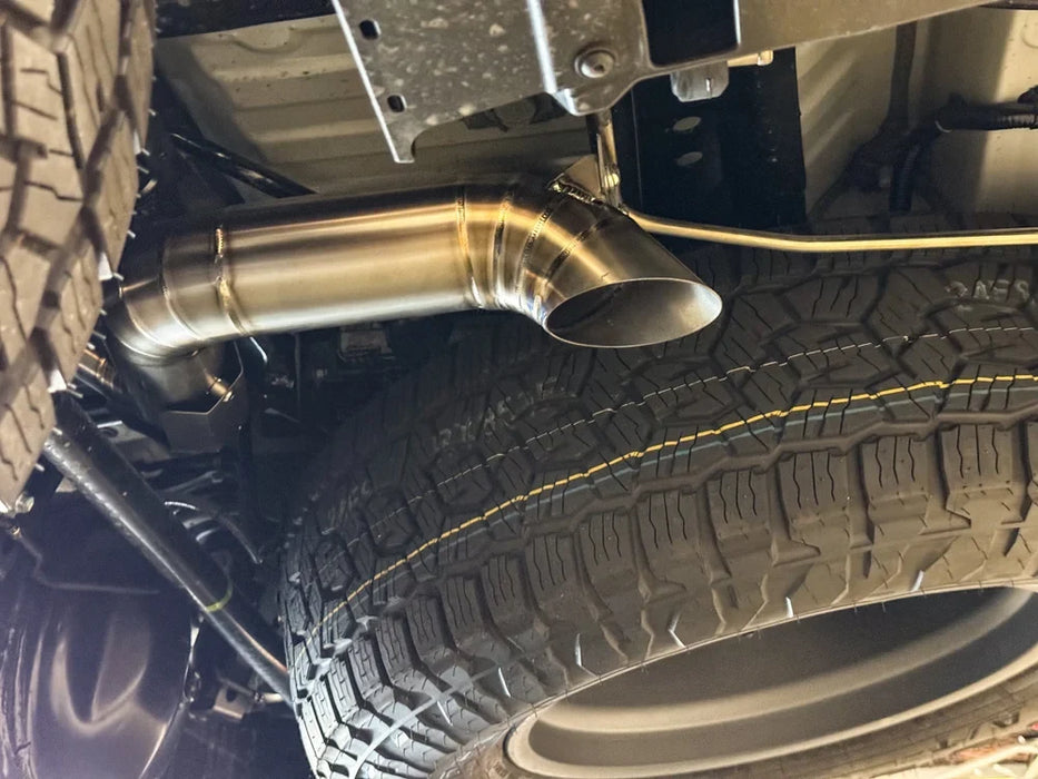 NYTOP Titanium Axle Dump Exhaust For 4Runner (2025-Current)