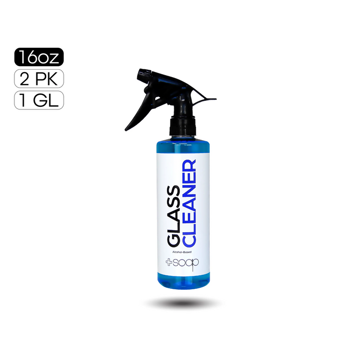 Plus Soap Glass Cleaner | Streak-Free Formula