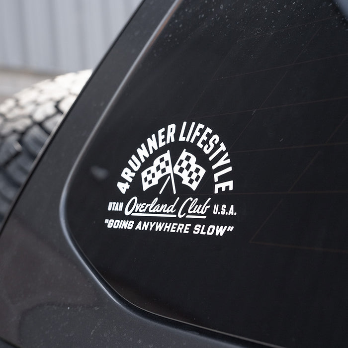 4Runner Lifestyle Overland Club Decal