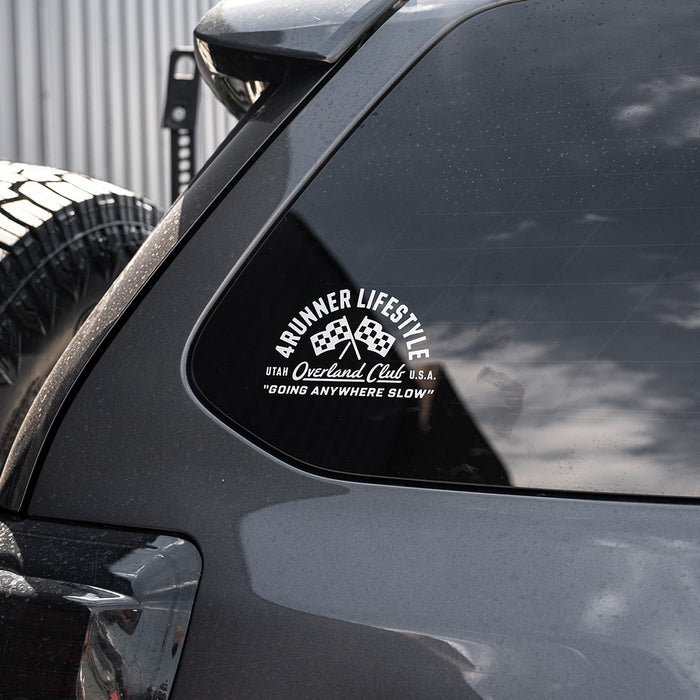 4Runner Lifestyle Overland Club Decal
