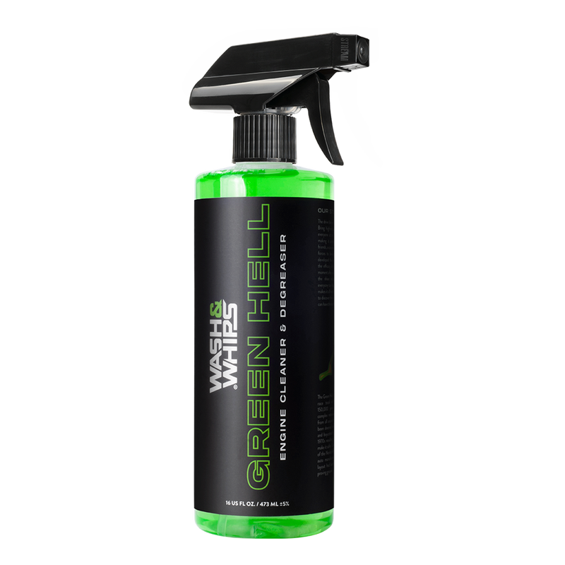 WASH&WHIPS Green Hell Engine Cleaner & Degreaser