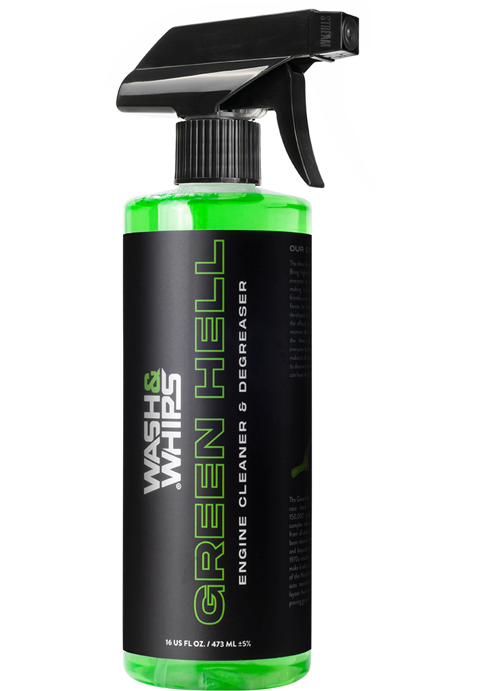 WASH&WHIPS Green Hell Engine Cleaner & Degreaser