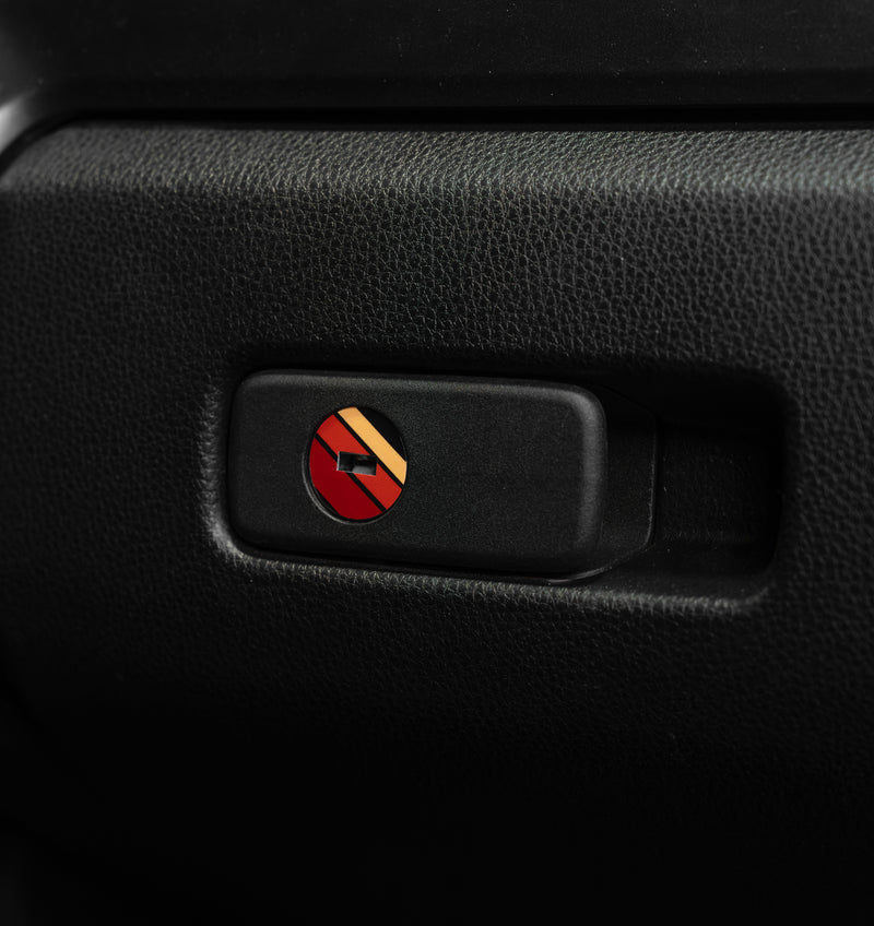 Vinyl Garage Glove Box Keyhole Cover (4th Gen & 6th Gen 4Runner)
