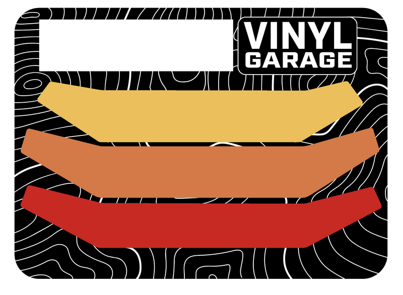 Vinyl Garage Grille Accent Strips For 4Runner (2025-Current)