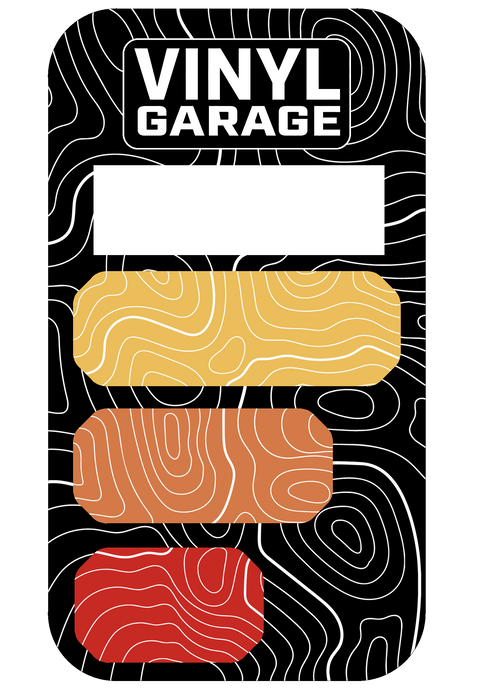 Vinyl Garage Center Console Molle Decal For 4Runner (2025-Current)
