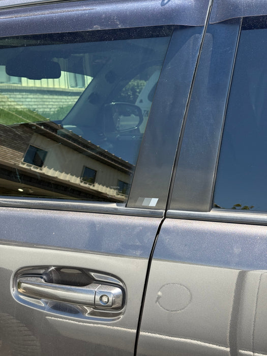 Vinyl Garage B Pillar Three Stripe Decal