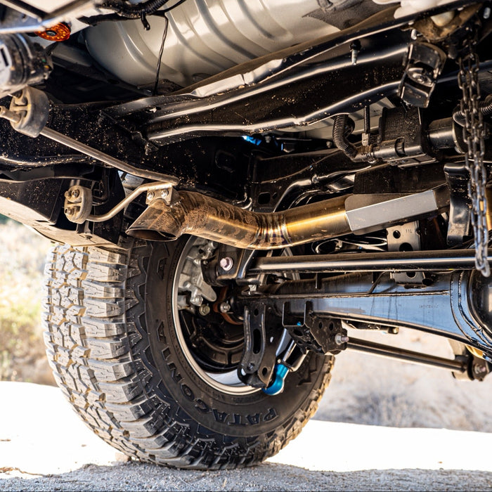 NYTOP Titanium Axle Dump Exhaust For 4Runner (2025-Current)