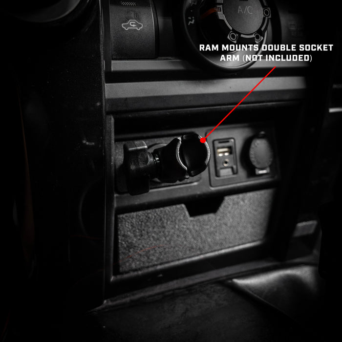 4Runner Lifestyle Top Cubby Ramball Mount For 4Runner (2010-2024)