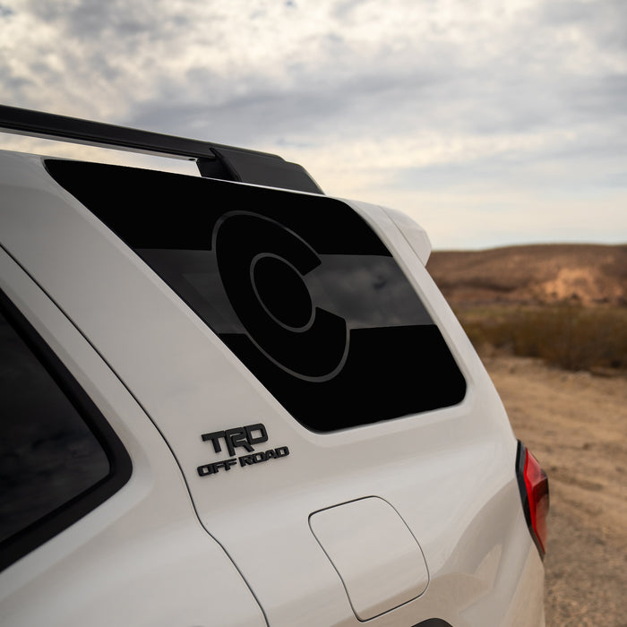 Rear Quarter Panel Window Decals For 4Runner (2025-Current)