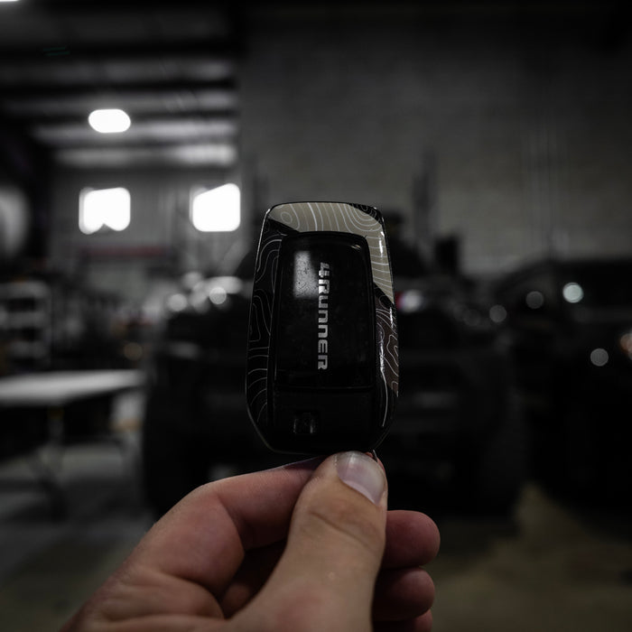 Vinyl Garage Key Fob Decal For 4Runner (2025-Current)