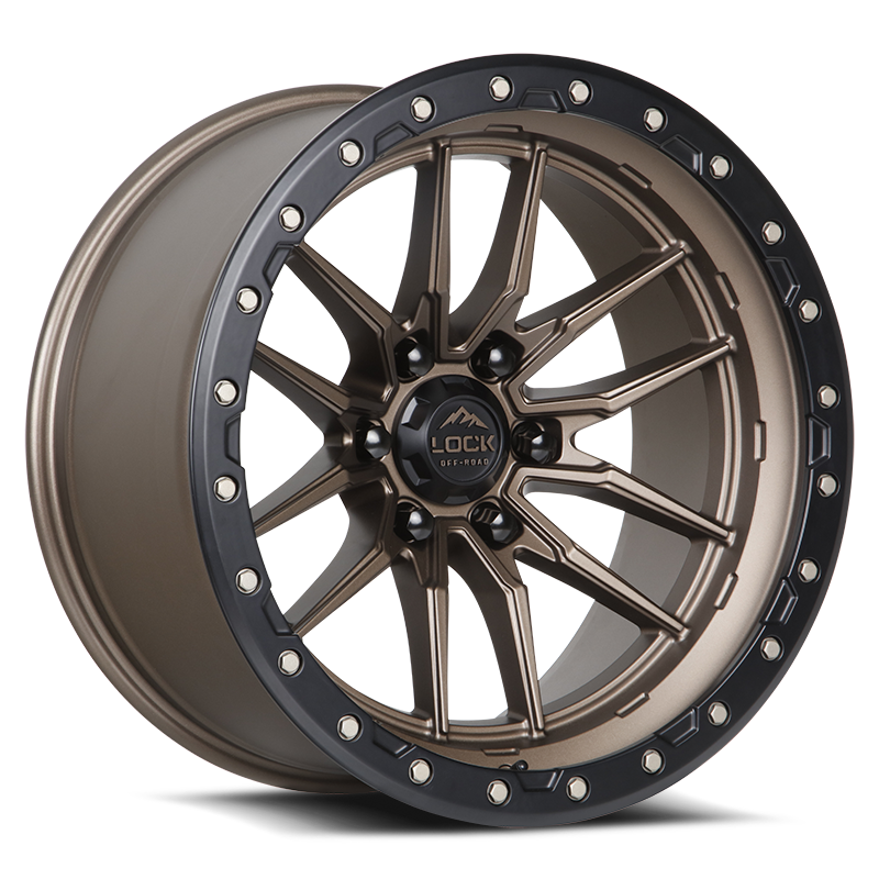 Lock Off-Road Wheels Krawler Matte Bronze