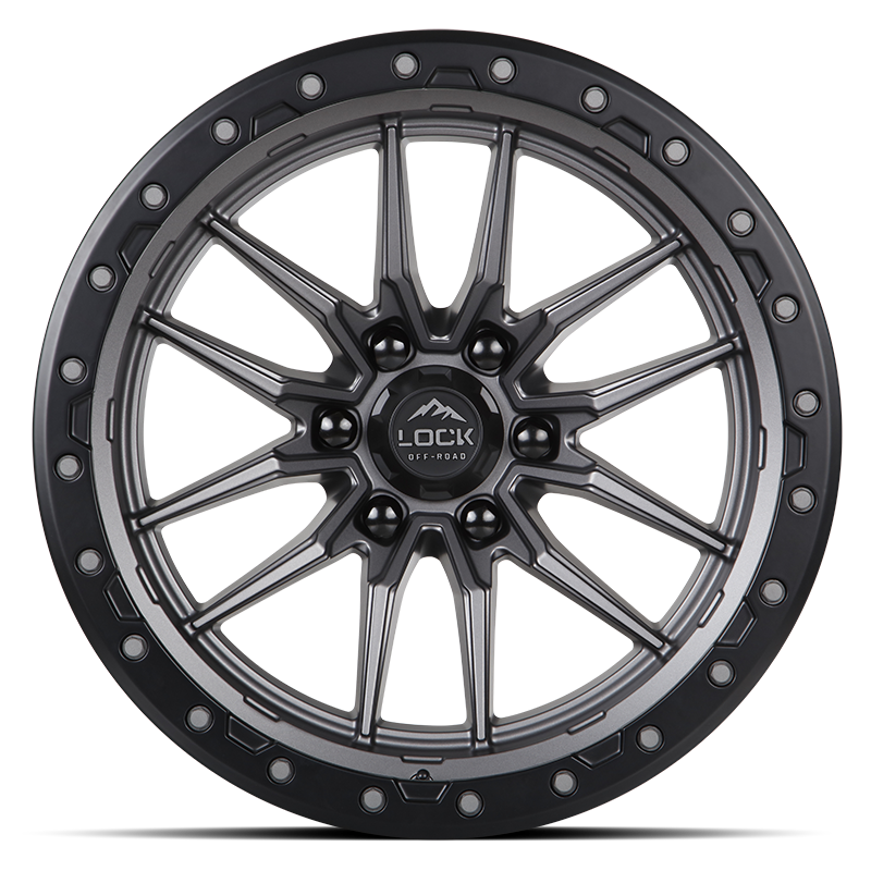 Lock Off-Road Wheels Krawler Matte Grey