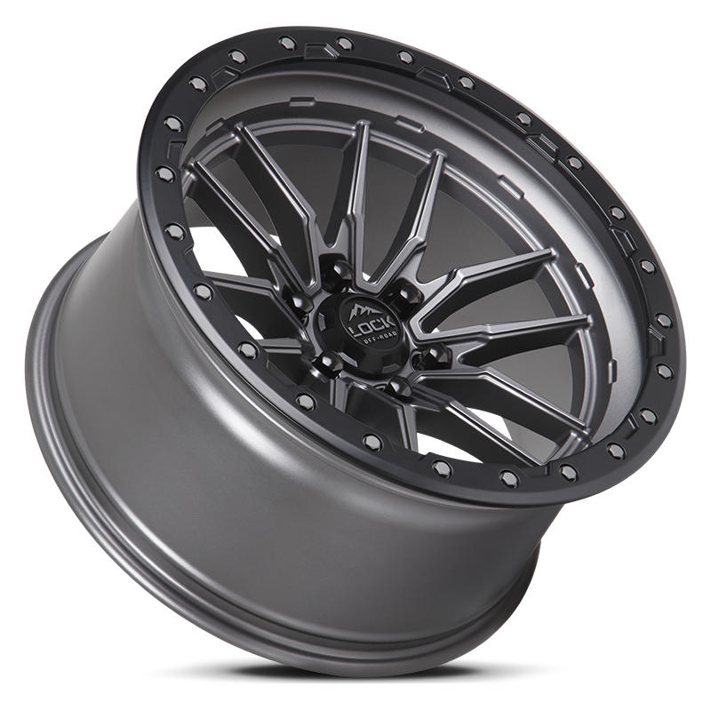 Lock Off-Road Wheels Krawler Matte Grey