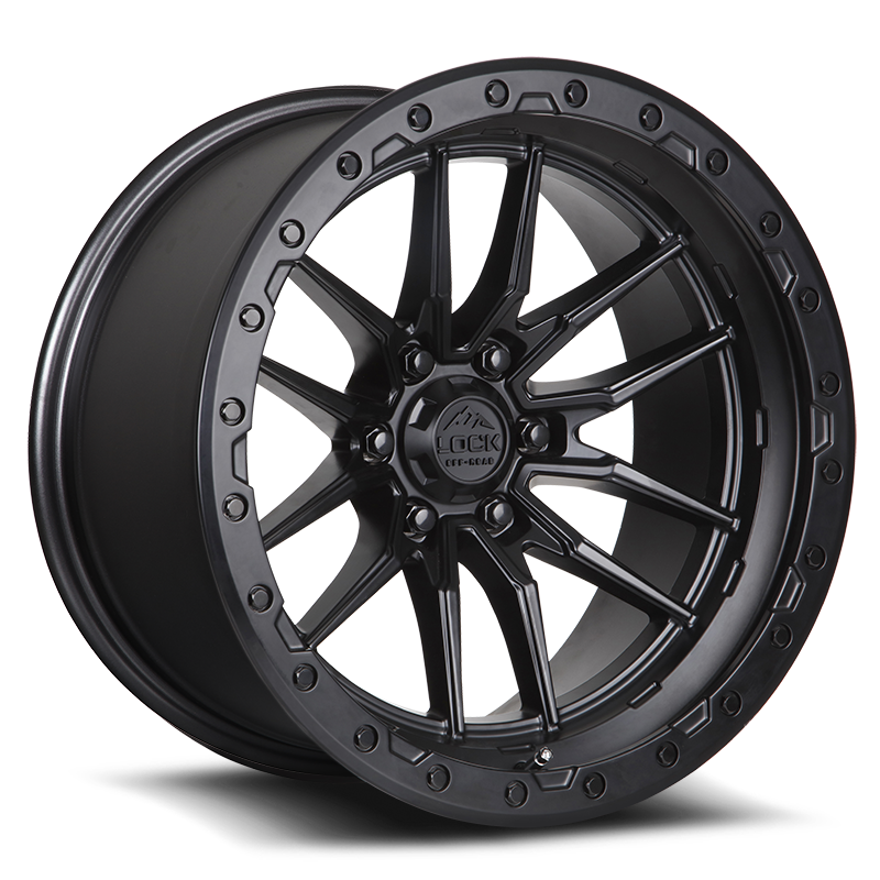Lock Off-Road Wheels Krawler Matte Black