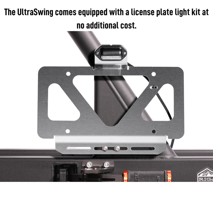 RIG'd UltraSwing® Short-Fit Spare Tire Hitch Mount