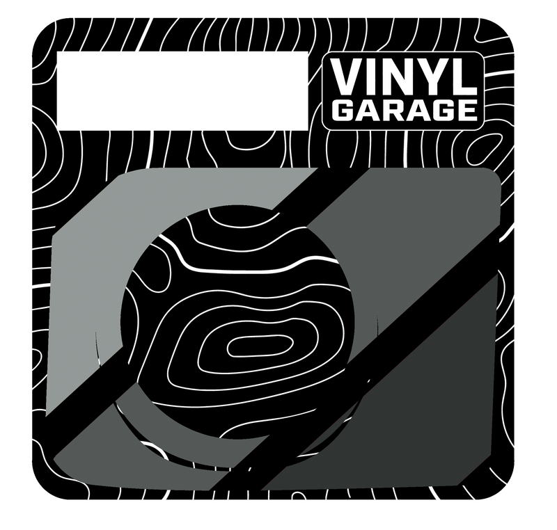 Vinyl Garage Start/Stop Button Overlay For 4Runner (2025-Current)