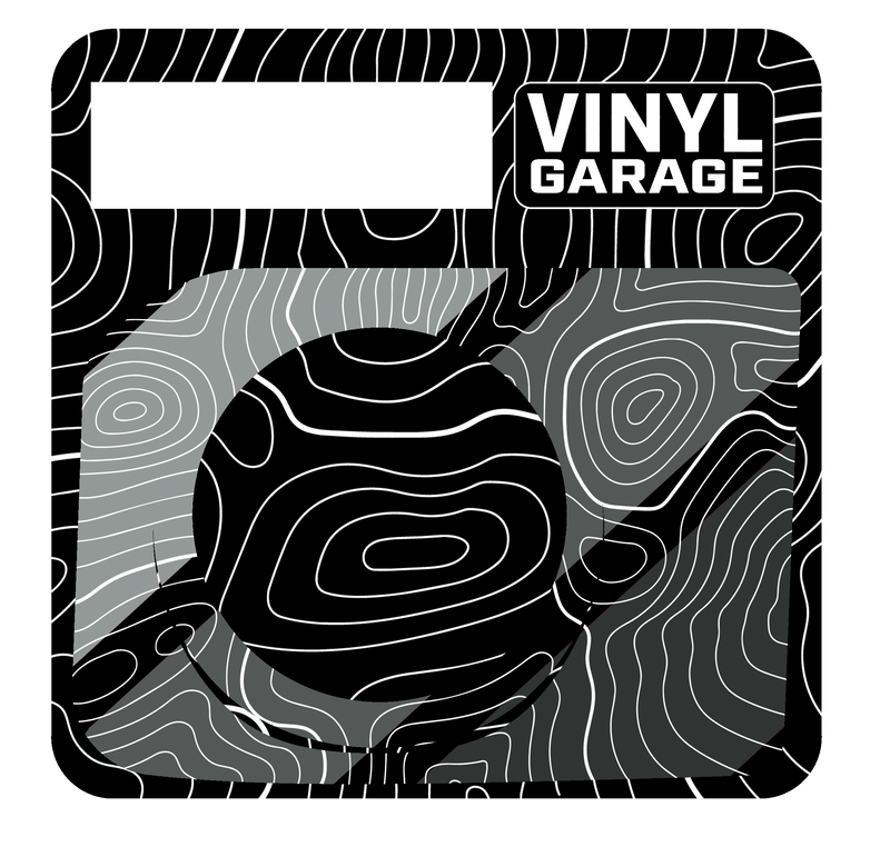 Vinyl Garage Start/Stop Button Overlay For 4Runner (2025-Current)