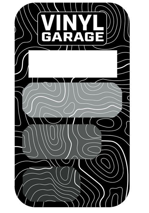 Vinyl Garage Center Console Molle Decal For 4Runner (2025-Current)