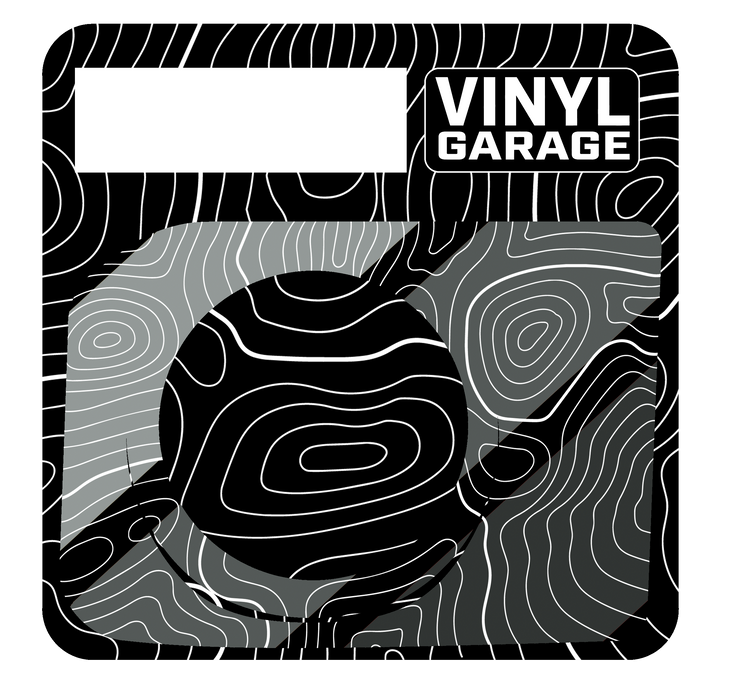 Vinyl Garage Start/Stop Button Overlay For 4Runner (2025-Current)