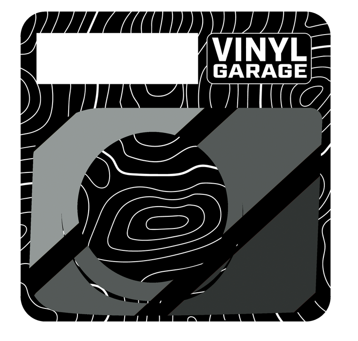 Vinyl Garage Start/Stop Button Overlay For 4Runner (2025-Current)