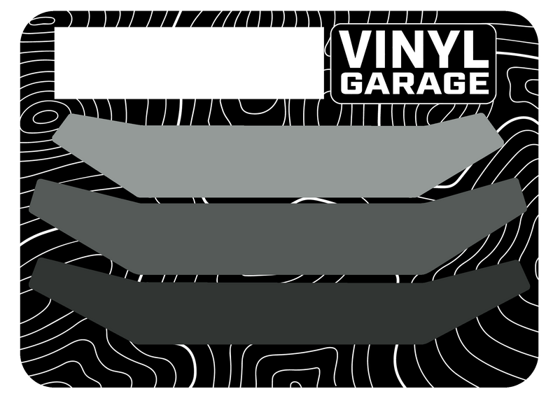 Vinyl Garage Grille Accent Strips For 4Runner (2025-Current)