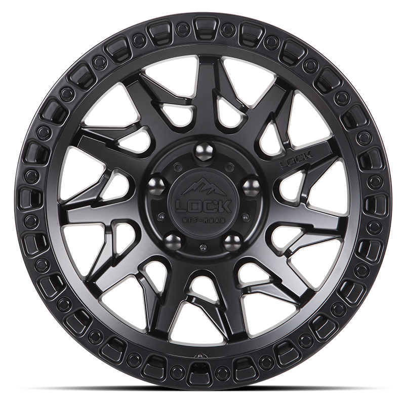 Lock Off-Road Wheels Lunatic Matte Black