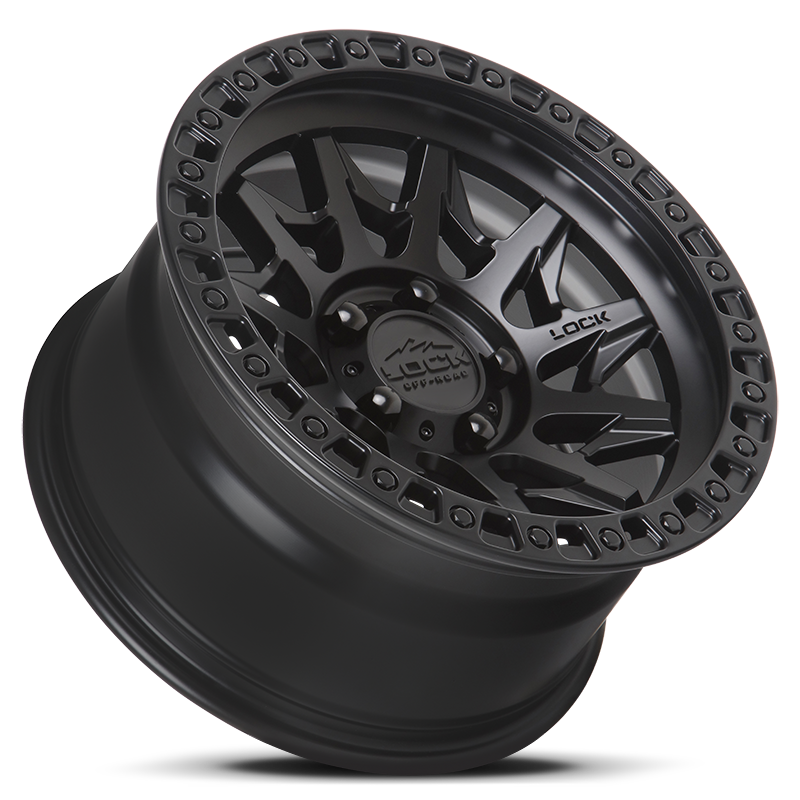 Lock Off-Road Wheels Lunatic Matte Black