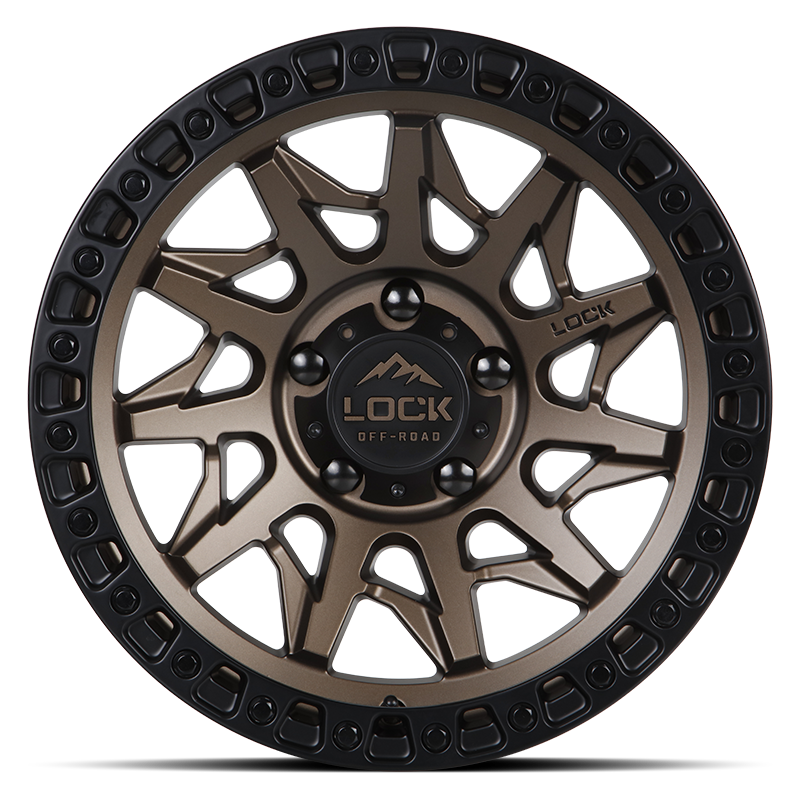 Lock Off-Road Wheels Lunatic Matte Bronze